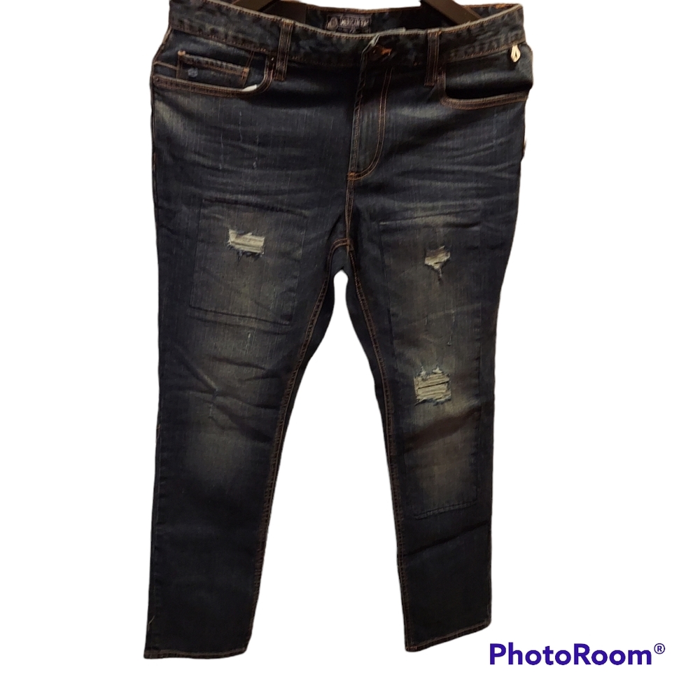 AMERICAN RAG SLIM FIT MAN Jean Size W32 30L Dark Blue Color